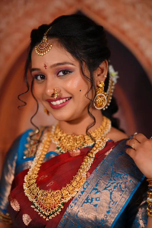 Wedding day joy at Cheritan Makeup Studio and Academy