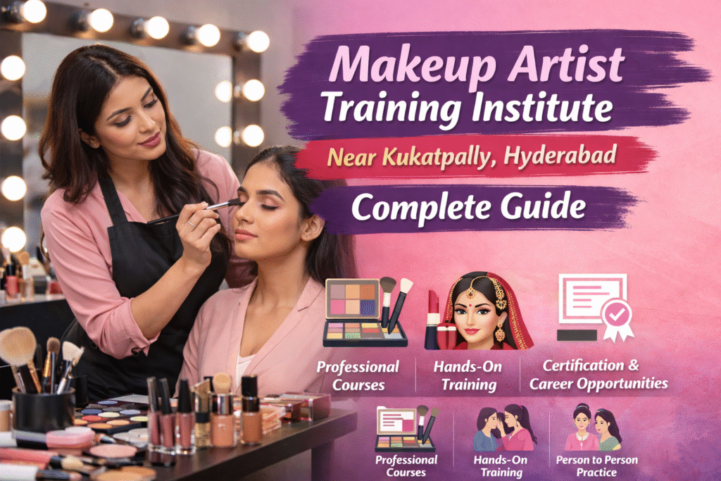 Makeup Artist Training Institute Near Kukatpally Hyderabad